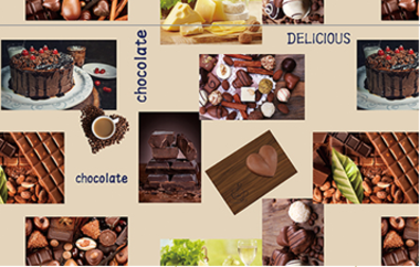 81802 Вкусный шоколад Клеенка Удачная ПВХ на н/о 1/50м*140 81802 Вкусный шоколад Клеенка Удачная ПВХ на н/о 1/50м*140